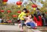 春光明媚 广元南河湿地公园春节人气旺